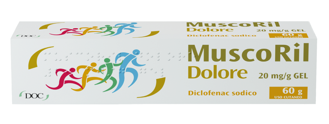 MUSCORIL DOLORE*GEL 60G 20MG/G - farmaster.it