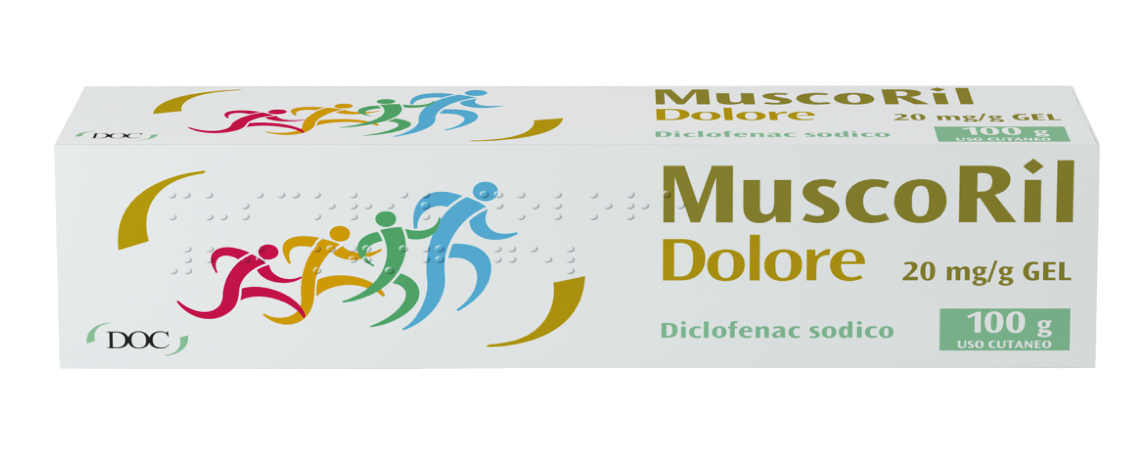 MUSCORIL DOLORE*GEL100G 20MG/G - farmaster.it