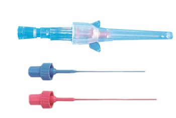 AGO CANNULA MONOVIA 20 GAUGE 0,9X25MM IN ACCIAIO INOX CON SILICONATURA ESTERNA, TAPPO LUER LOCK E ALETTE LATERALI COLORE BLU - farmaster.it