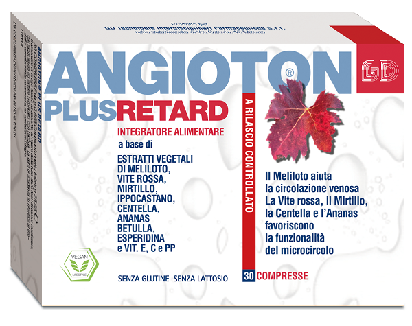 ANGIOTON PLUS RETARD 30 COMPRESSE - farmaster.it