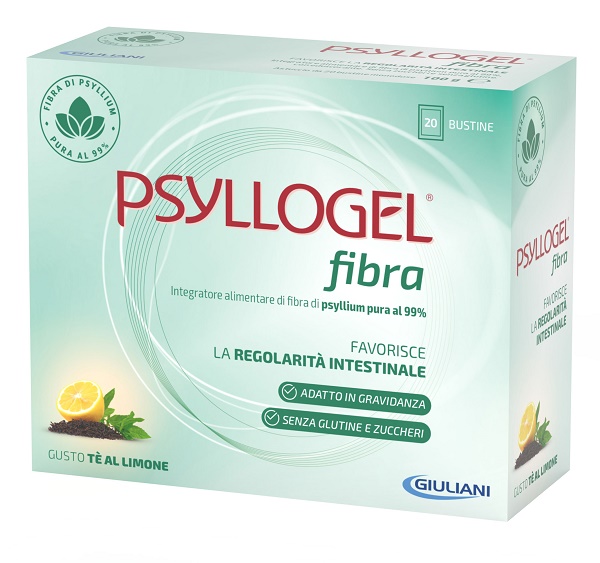 PSYLLOGEL FIBRA TE LIMONE 20 BUSTINE - farmaster.it