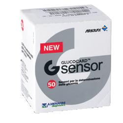STRISCE MISURAZIONE GLICEMIA GLUCOCARD G SENSOR 50 PEZZI - farmaster.it