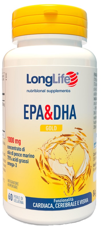 LONGLIFE EPA DHA GOLD 60 PERLE - farmaster.it
