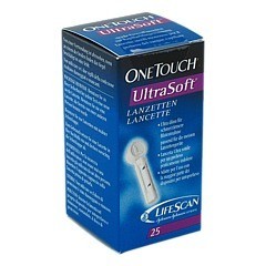 LANCETTE PUNGIDITO ONETOUCH ULTRASOFT 25 PEZZI - farmaster.it