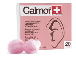 TAPPO AURICOLARE ANTISUONO IN CERA NATURALE CALMOR 12 PEZZI CODICE ARTICOLO 22038 - farmaster.it