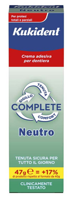 KUKIDENT NEUTRO CREMA ADESIVA DENTIERE 47 G - farmaster.it