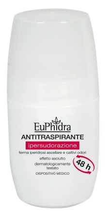 EUPHIDRA DEODORANTE IN EMULSIONE IN FLACONE ROLL-ON CON ASTUCCIO ANTITRASPIRANTE 50 ML - farmaster.it