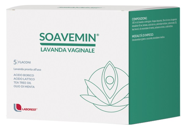SOAVEMIN LAVANDA VAGINALE 5 FLACONI 100 ML - farmaster.it