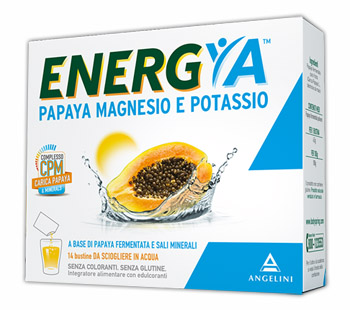 ENERGYA PAPAYA MAGNESIO POTASSIO 14 BUSTINE - farmaster.it