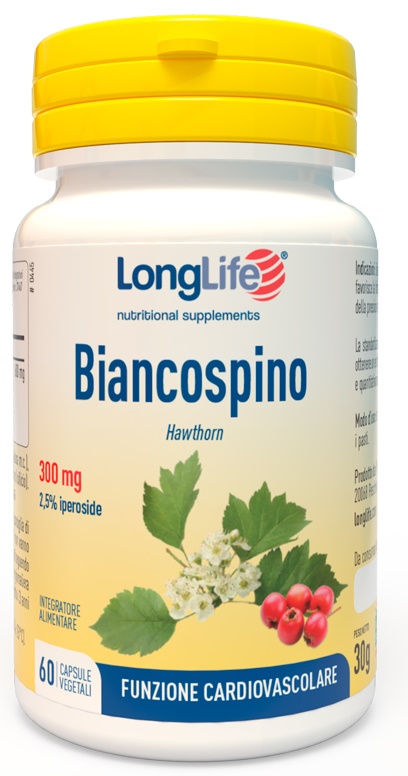 LONGLIFE BIANCOSPINO 60 CAPSULE VEGETALI - farmaster.it