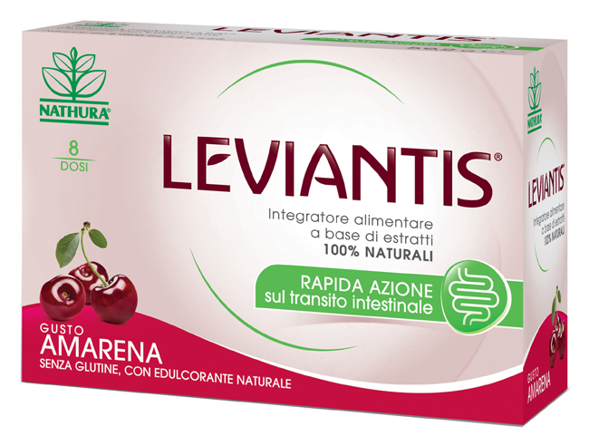 LEVIANTIS SENZA GLUTINE GUSTO AMARENA 8 DOSI / 16 BUSTE - farmaster.it