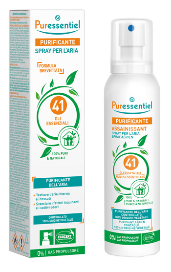 PURESSENTIEL PURIFICANTE SPRAY 41 OLI ESSENZIALI 200 ML - farmaster.it