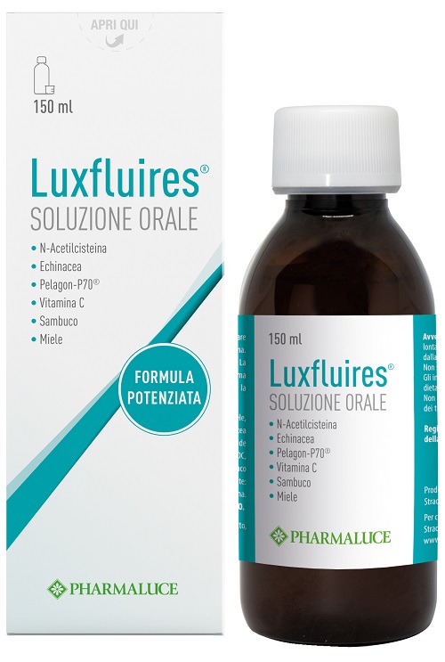 LUXFLUIRES SOLUZIONE ORALE 150 ML - farmaster.it