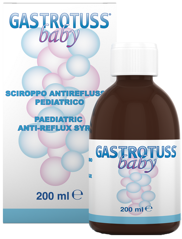 BABY SCIROPPO ANTIREFLUSSO GASTROTUSS 200 ML - farmaster.it