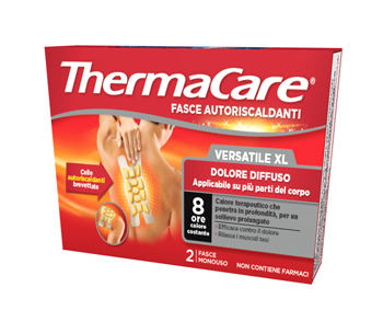 FASCIA AUTORISCALDANTE VERSATILE THERMACARE XL 2 PEZZI - farmaster.it