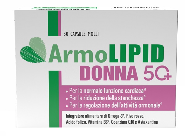 ARMOLIPID DONNA 50+ 30 CAPSULE MOLLI - farmaster.it