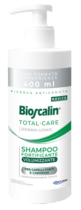 BIOSCALIN TOTAL CARE SHAMPOO FORTIFICANTE VOLUMIZZANTE 400 ML - farmaster.it