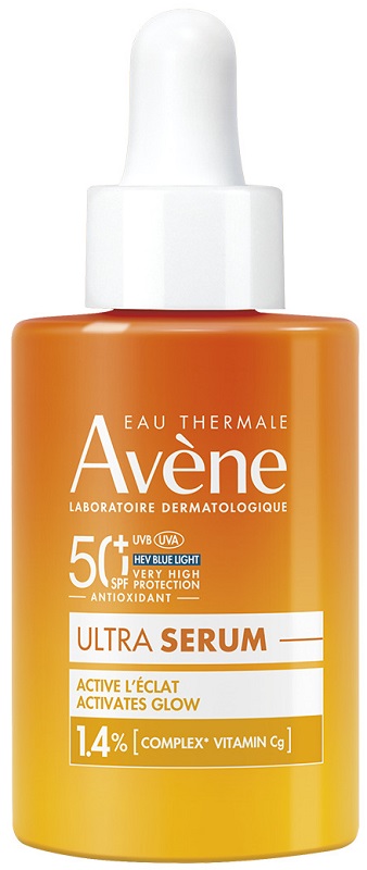 EAU THERMALE AVENE SOLARE ULTRA SIERO ATTIVA LA LUMINOSITA' SPF50+ 30 ML - farmaster.it