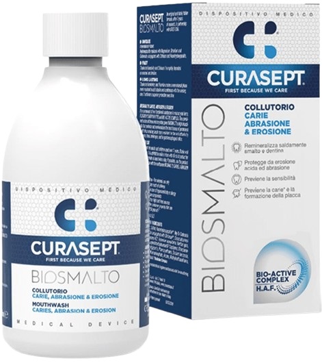 CURASEPT BIOSMALTO COLLUTORIO CARIE ABRASIONE&EROSIONE 300 ML - farmaster.it