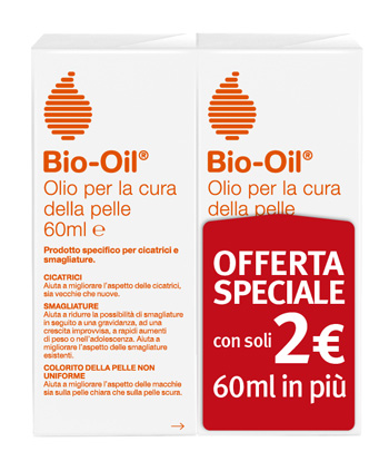 BIO-OIL OLIO PER LA CURA DELLA PELLE 2 X 60 ML - farmaster.it