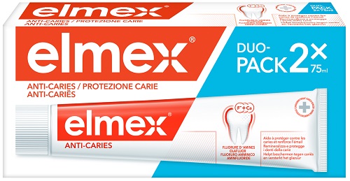 ELMEX PROTEZIONE CARIE 2 X 75 ML - farmaster.it
