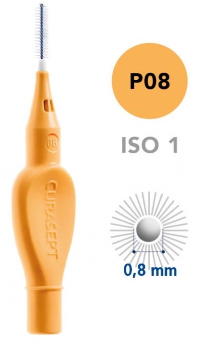 CURASEPT PROXI P08 ARANCIO CHIARO/TANGERINO 5 PEZZI - farmaster.it