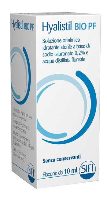 GOCCE OCULARI HA 0,2% E ACQUE DISTILLATE HYALISTIL BIO PF FRUTTI ROSSI 10 ML - farmaster.it