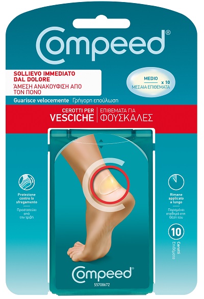 COMPEED CEROTTO VESCICHE MEDIO 10 PEZZI - farmaster.it