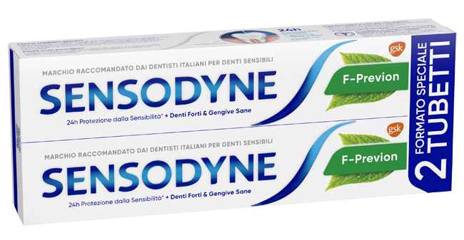 SENSODYNE F PREVION 2 X 75 ML - farmaster.it