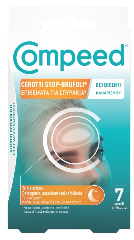 COMPEED CEROTTI STOP BRUFOLI DETERGENTI 7 PEZZI - farmaster.it