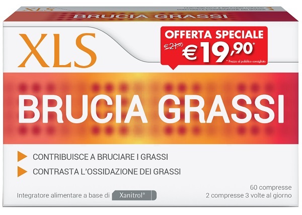 XLS BRUCIA GRASSI 60 COMPRESSE TAGLIO PREZZO - farmaster.it