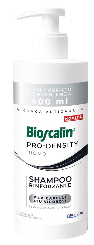 BIOSCALIN PRO DENSITY UOMO SHAMPOO RINFORZANTE 400 ML - farmaster.it